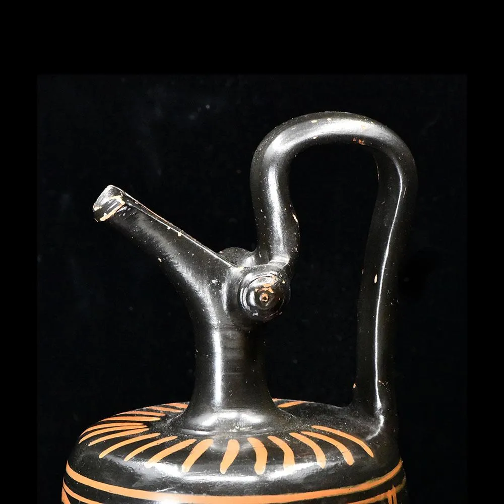 A Red-Figure Xenonware Oinochoe, Magna Graecia, ca. late 4th century BCE