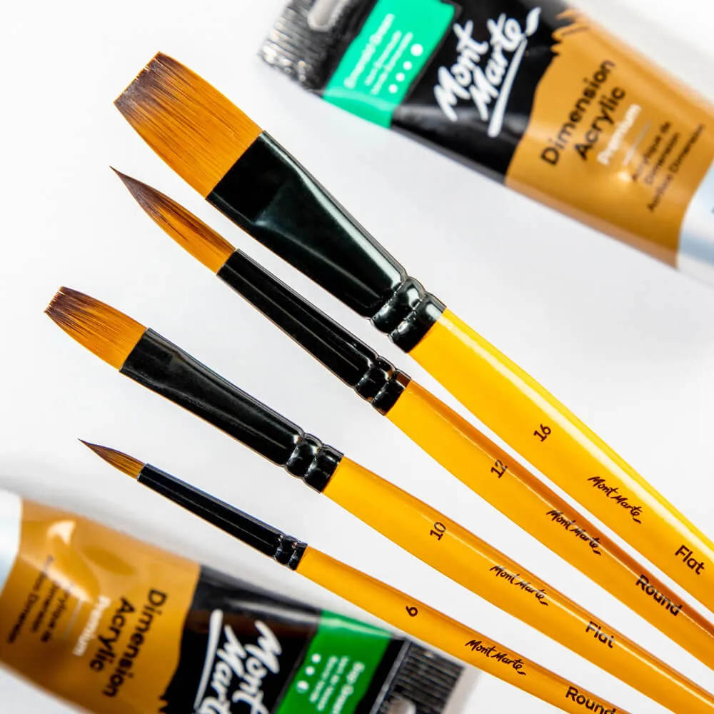 Acrylic Brushes Signature 4pc