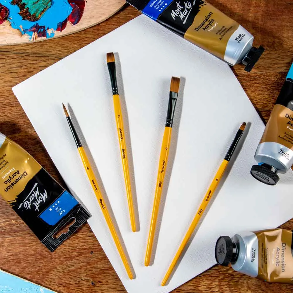 Acrylic Brushes Signature 4pc