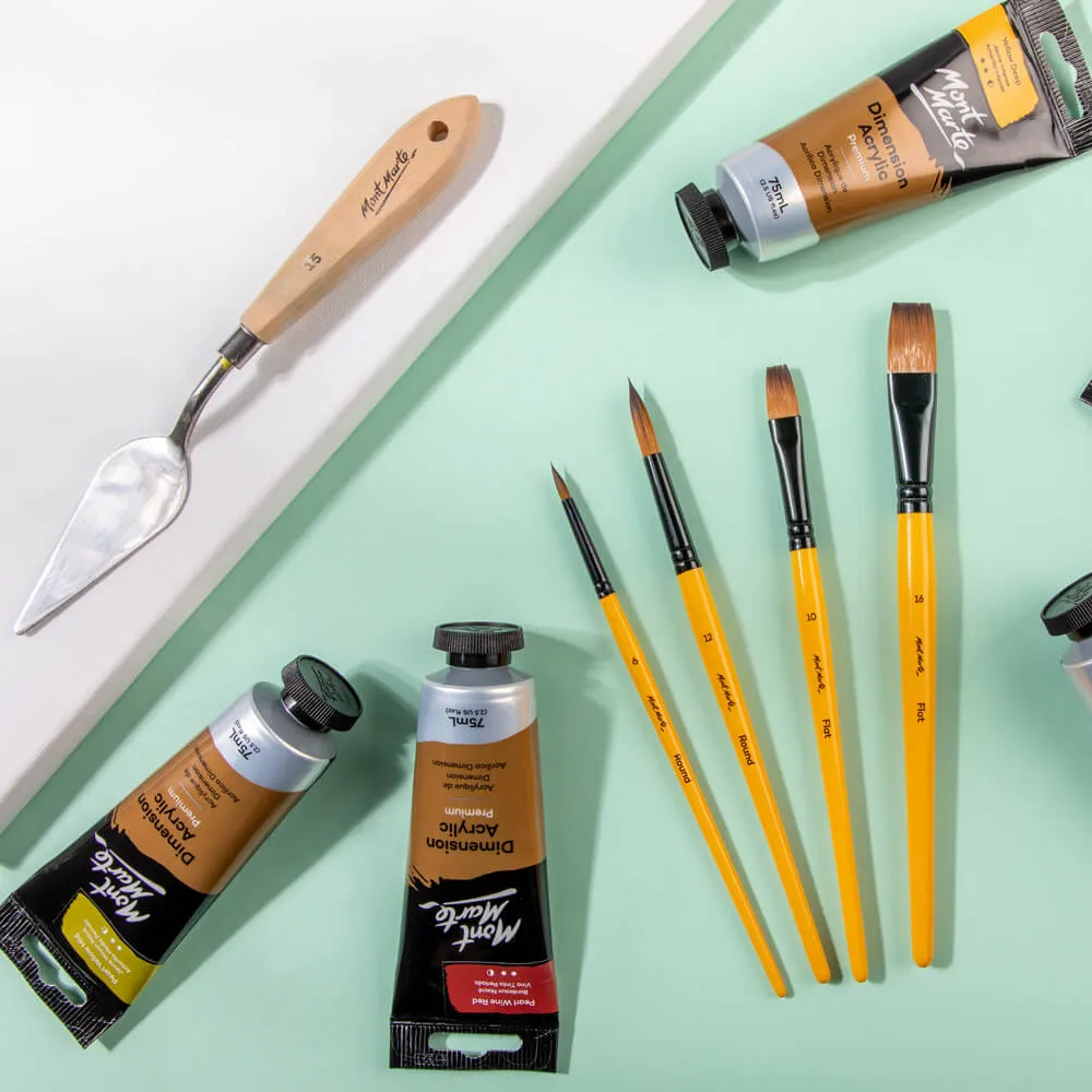 Acrylic Brushes Signature 4pc