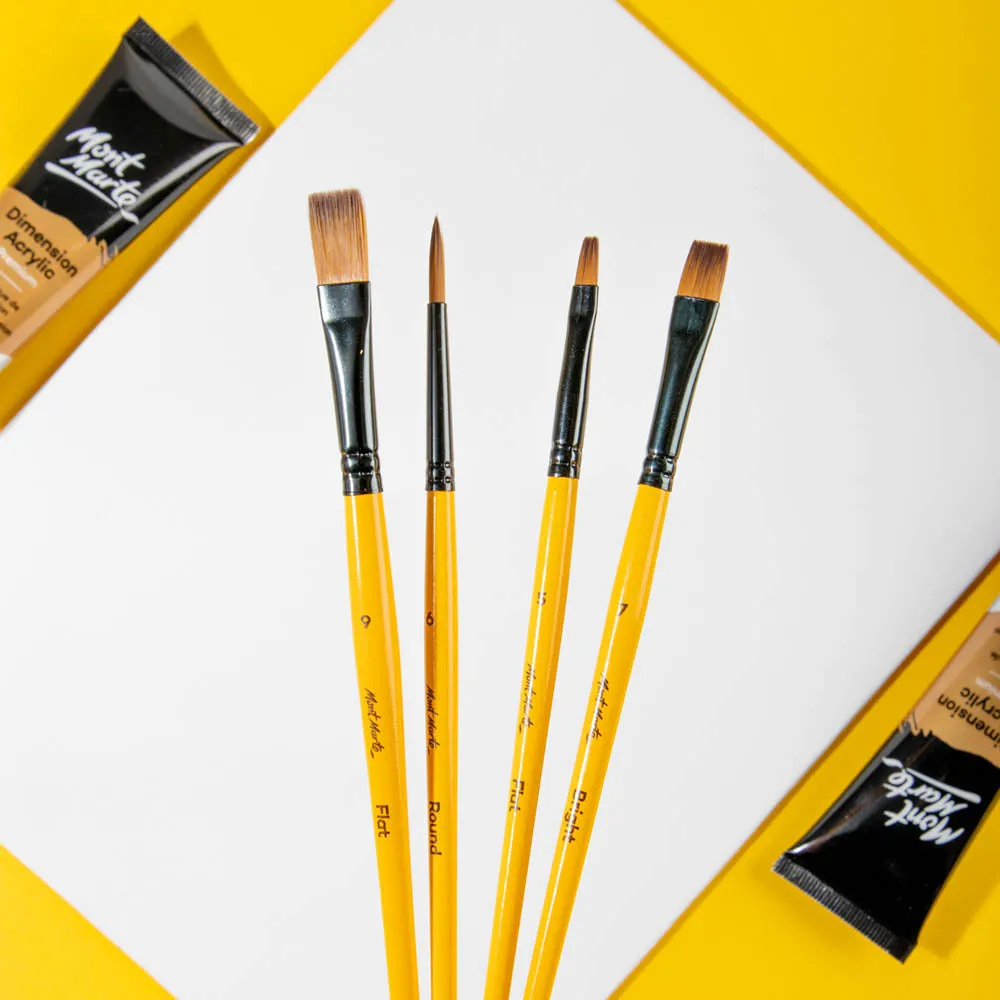 Acrylic Brushes Signature 4pc