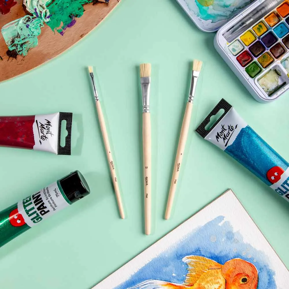 Assorted Paint Brushes Discovery 3pc