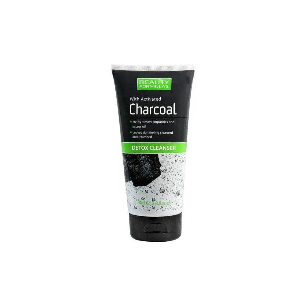 Beauty Formulas Charcoal Detox Cleanser 150ml