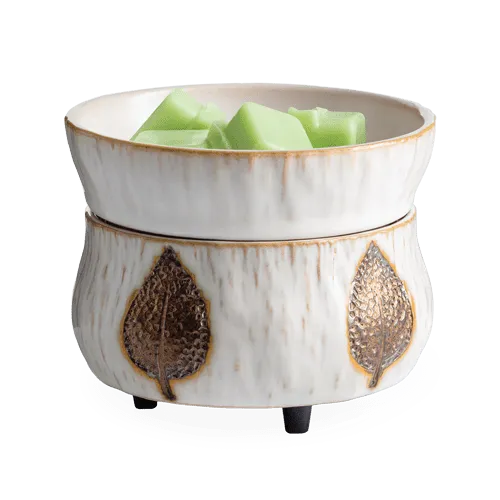 Bronze Leaf Dual Fragrance Warmers