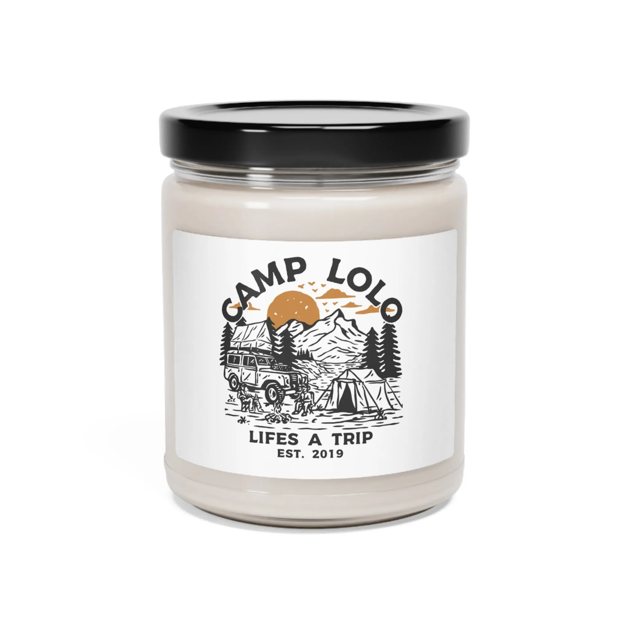 Camp Lolo Scented Soy Candle, 9oz