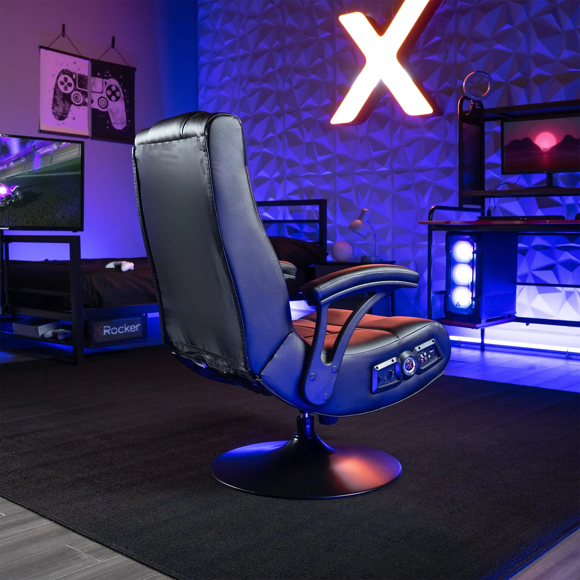 Covert 2.1 Wireless Gaming Chair, Black
