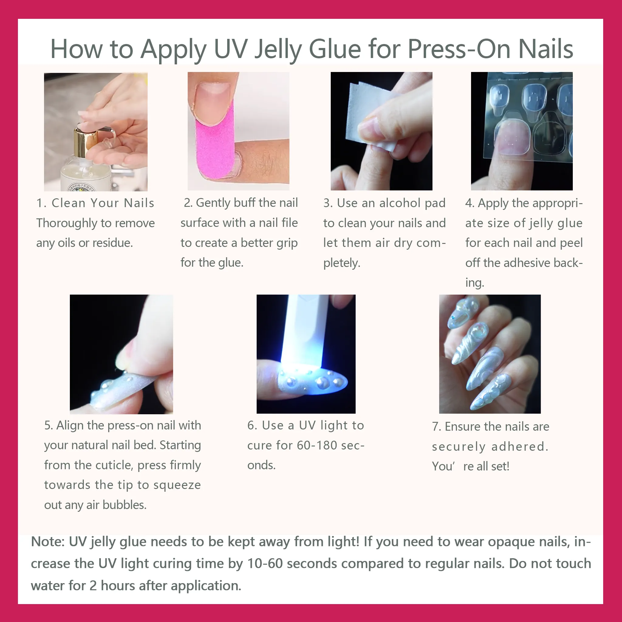 Ocean Mist Elegance Press On Nails | 3D Pearl and rings nail | Short Almond｜Handmade Nails, Reusable nails, Fake Nails,Gel Nails