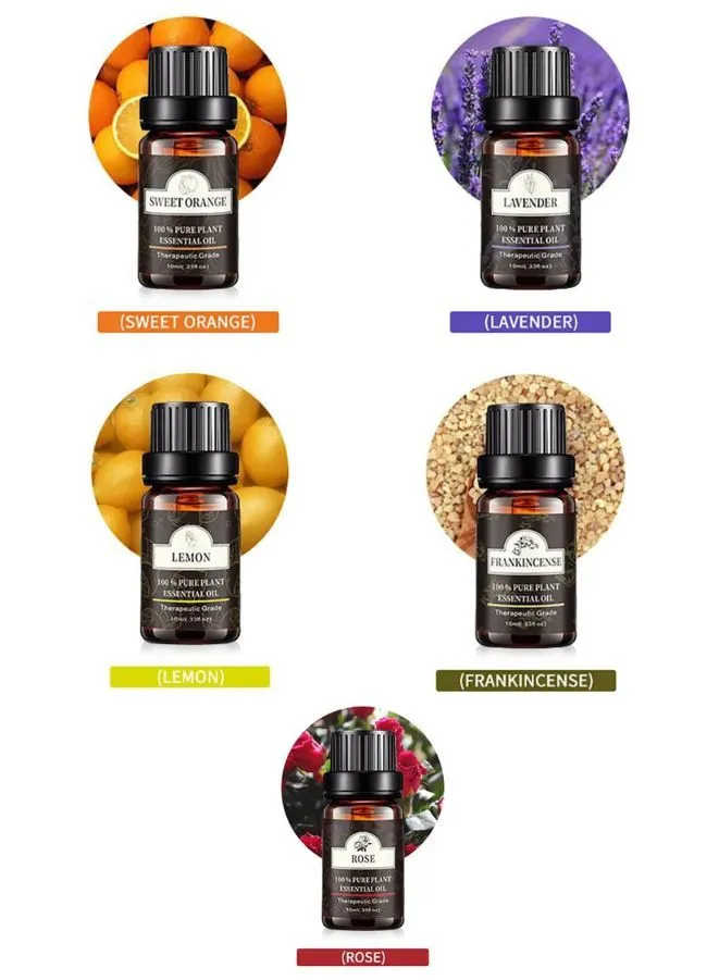 Pure Essential Oils Aromatherapy Diffusers Air Fresh Care, Essential Oil For Diffuser, 10ml, Lemon