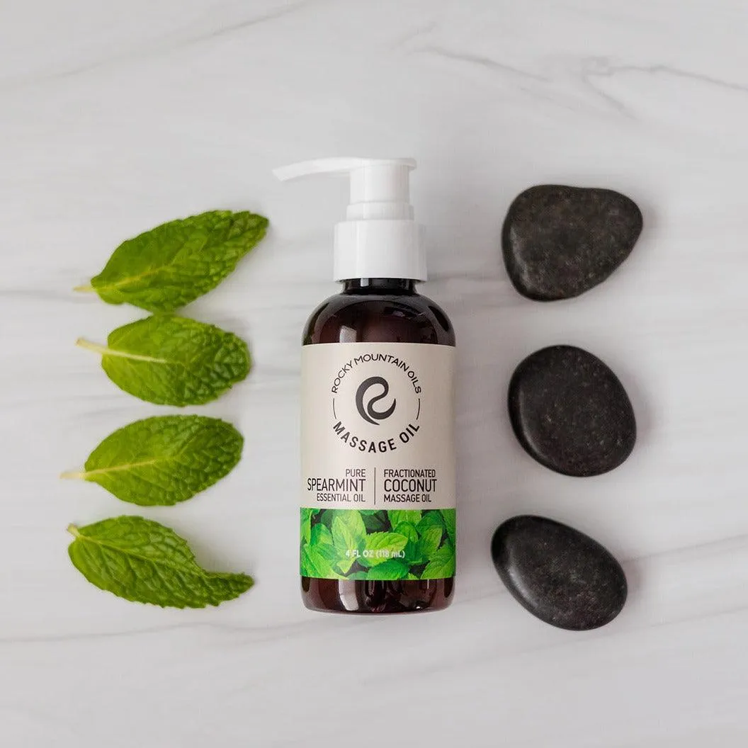 Spearmint Massage Oil - 4oz