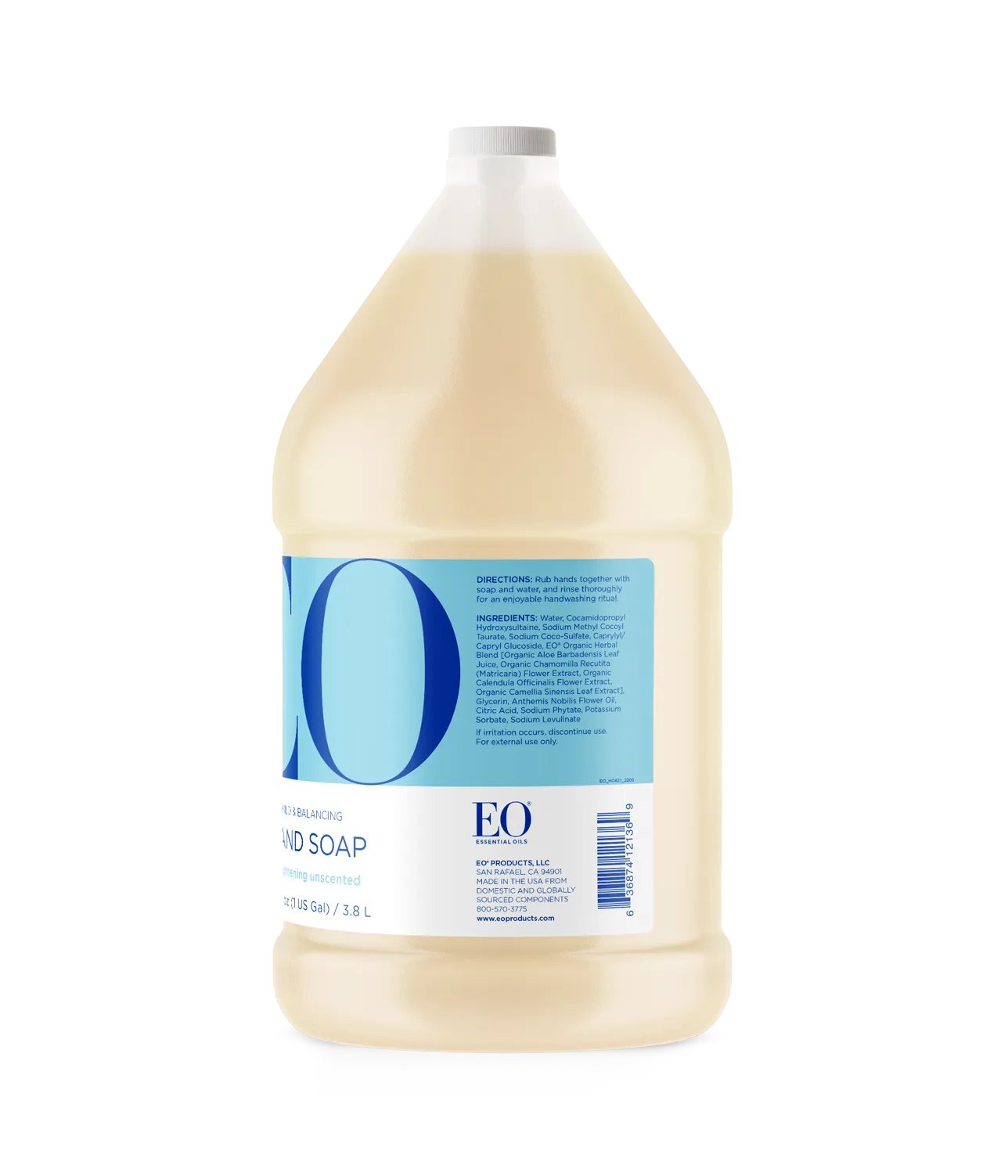 Unscented Hand Soap Gallon